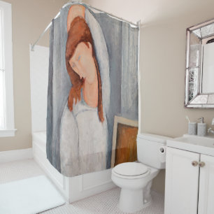 Rideaux De Douche Amedeo Modigliani - Portrait Jeanne Hebuterne #1