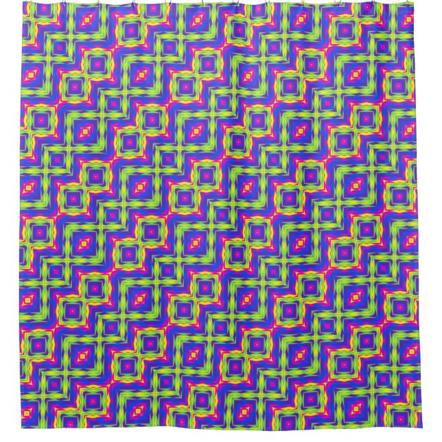 Rideaux De Douche Amérindien moderne 25 (Devant)