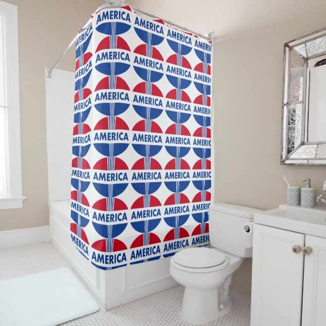 RIDEAUX DE DOUCHE AMÉRIQUE (En situation)