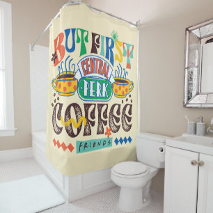 Rideaux De Douche AMIS™ Mais Premier café Vibrant Graphisme