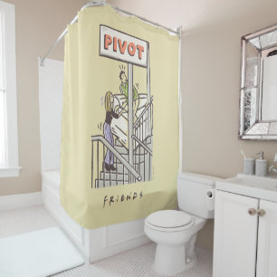 Rideaux De Douche AMIS™ Ross et Rachel PIVOT