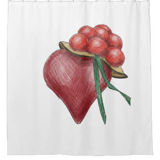 Rideaux De Douche Amour noir