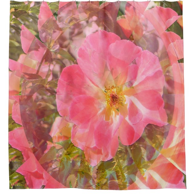 Rideaux De Douche Amour rose....... (Devant)