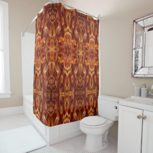 Rideaux De Douche Amoureux de Bacon drôle Kaleidoscope Imprimer