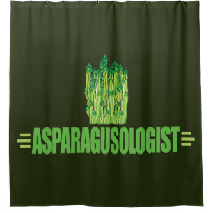 Rideaux De Douche Amoureux de l'ASPARAGUSOLOGIE
