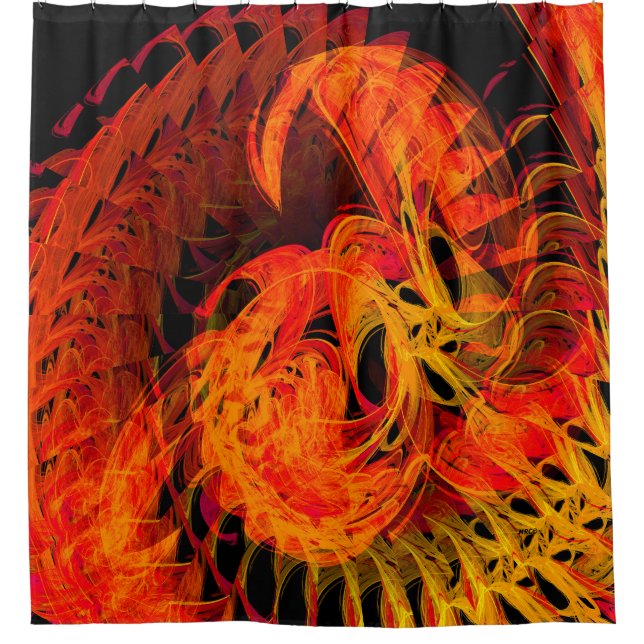 Rideaux De Douche Amusant cheminée....... (Devant)