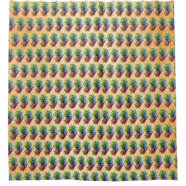 Rideaux De Douche Ananas (Devant)