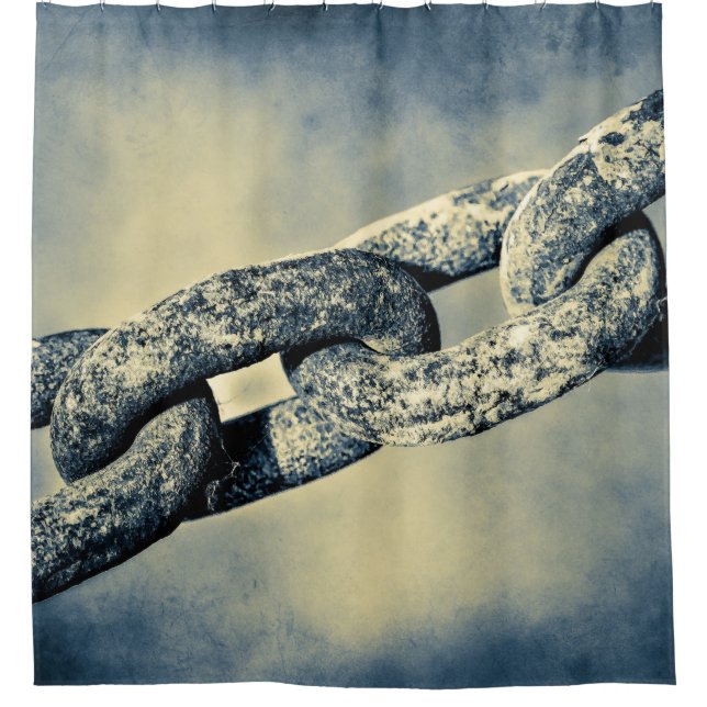 Rideaux De Douche Ancienne chaîne rouille (Devant)