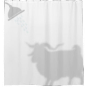 Rideaux De Douche Angora Buck Chèvre Ombre Silhouette Ombre Buddies
