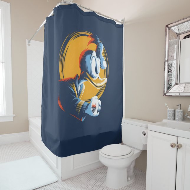 Rideaux De Douche  Angry Duck (En situation)