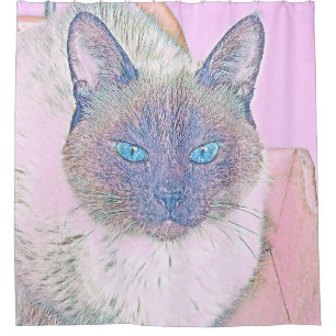 Rideaux De Douche AnimalMix_Cat_017
