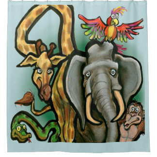 Rideaux De Douche Animaux