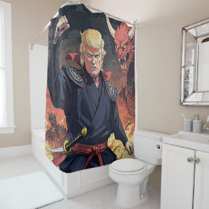 Rideaux De Douche Anime Trump - Première levée