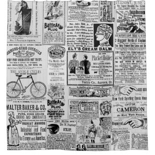 Rideaux De Douche Annonces de journaux des années 1890 Ventes victor