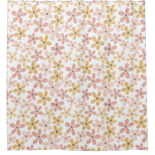 Rideaux De Douche Aquarelle rose pâle