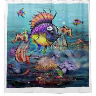 Rideaux De Douche Aquarium