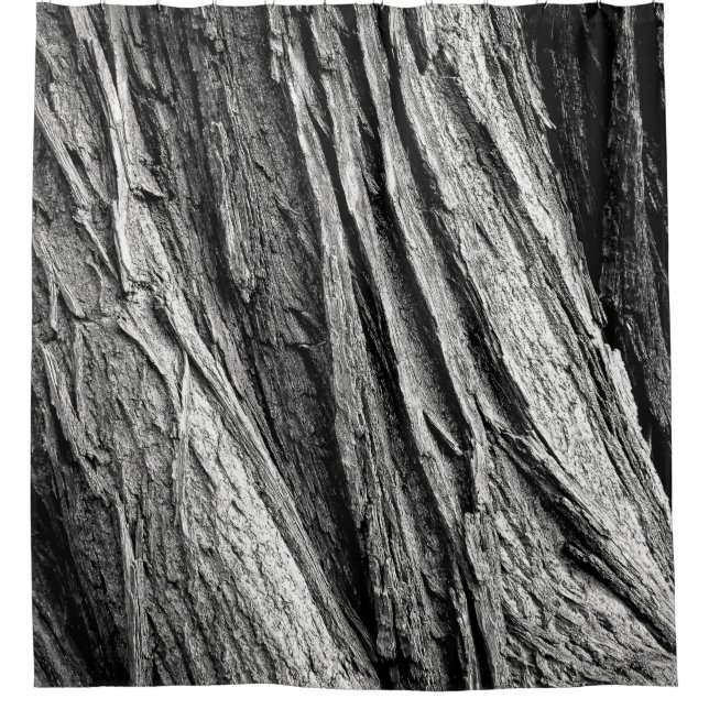 Rideaux De Douche Arbre écorce tribus bois (Devant)