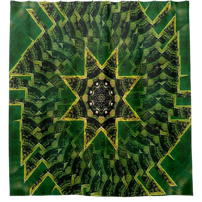 Rideaux De Douche Arbre étoile...... (Devant)