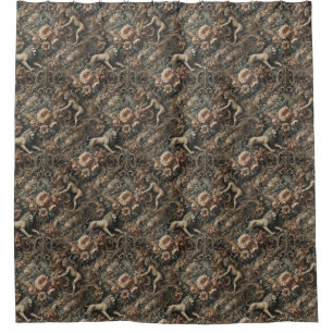 Rideaux De Douche Arcane Majesty - Gothique Baroque Design