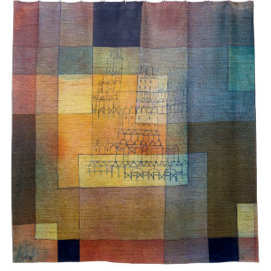 Rideaux De Douche Architecture polyphonique   Paul Klee  