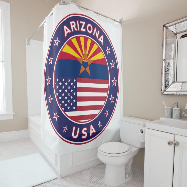 Rideaux De Douche Arizona (En situation)