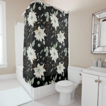 Arrière - plan botanique noir blanc classique