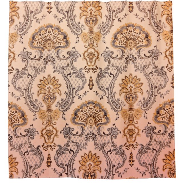 Rideaux De Douche Arrière - plan de texture papier peint. (Devant)