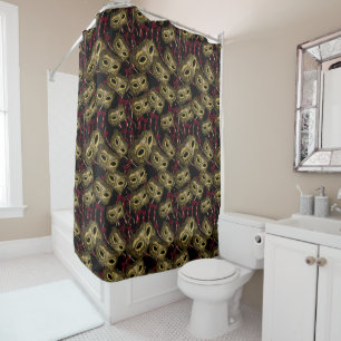 RIDEAUX DE DOUCHE ART DE MASQUERADE