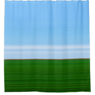 Rideaux De Douche Art du paysage - Style minimaliste