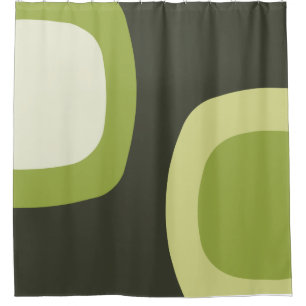 Rideaux De Douche Art minimaliste scandinave Chartreuse