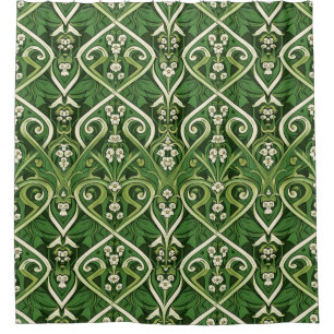 Rideaux De Douche Art nouveau muguet vénéneux