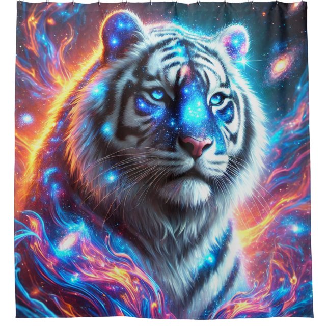 Rideaux De Douche Artsy Tiger (Devant)