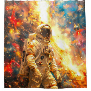 Rideaux De Douche Astronaut
