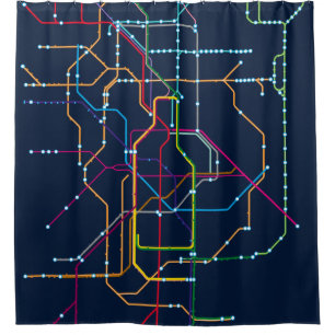 Rideaux De Douche Aucune carte de transport de nom