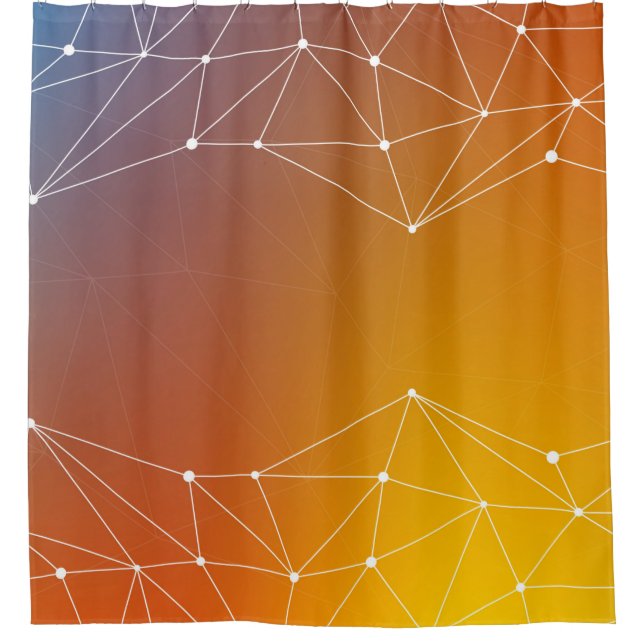Rideaux De Douche Background abstract line (Devant)
