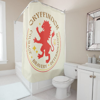 Rideaux De Douche Badge de fierté de la maison GRYFFINDOR™ Lion Roug