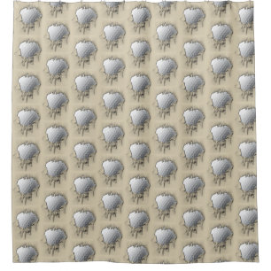 Rideaux De Douche Bal de golf de Torn