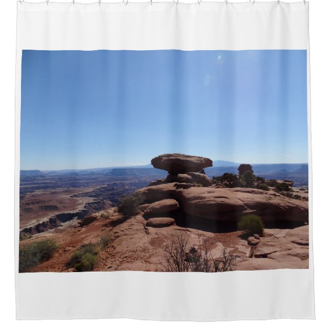 Rideaux De Douche Balancing Boulder, Parc national des Canyons (Devant)