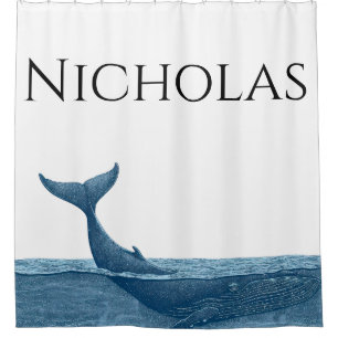 Rideaux De Douche Baleines dans l'océan