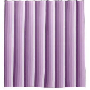 Rideaux De Douche Bandes d'ombre prune violette