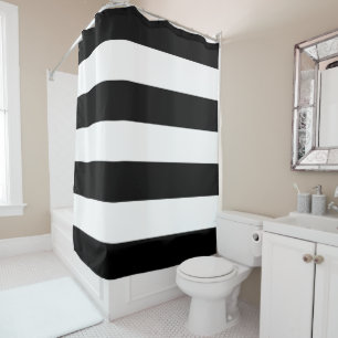 Rideaux De Douche Bandes noires