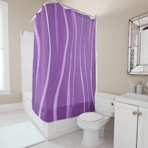 Rideaux De Douche Bandes pourpres