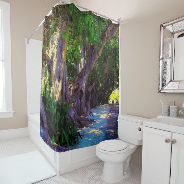 Rideaux De Douche Banyan Street (En situation)