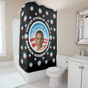 Rideaux De Douche Barack Hussein Obama