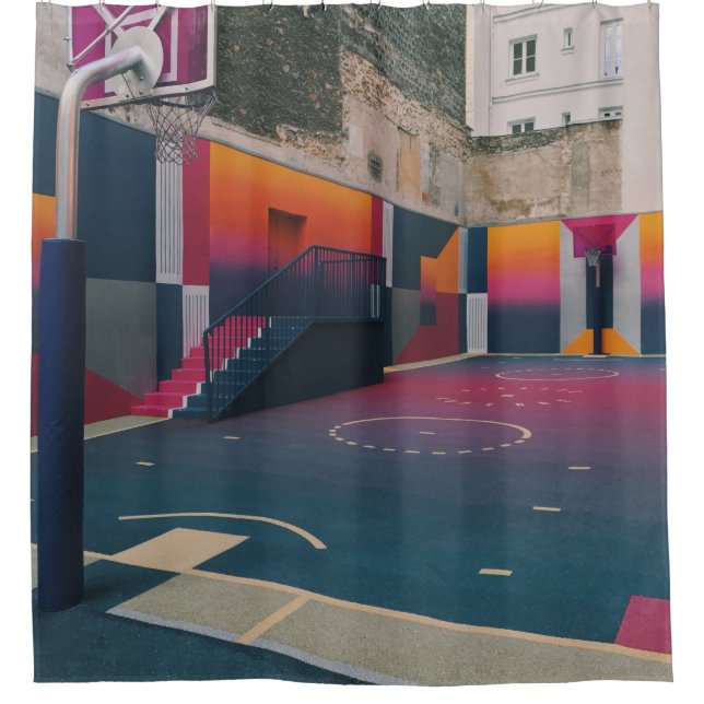 Rideaux De Douche Basket-ball (Devant)