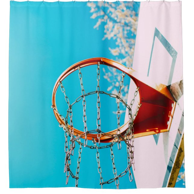 Rideaux De Douche Basket-ball (Devant)