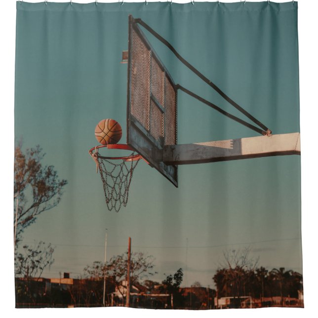 Rideaux De Douche Basket-ball cool (Devant)