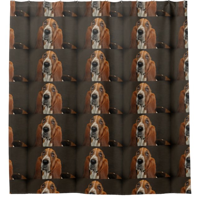 Rideaux De Douche basset hound 2 (Devant)