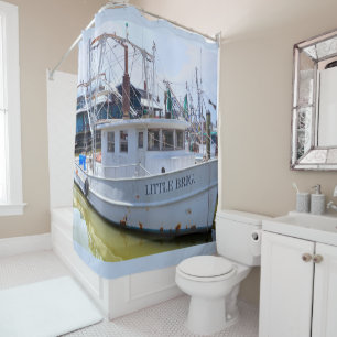 Rideaux De Douche Bateau crevettier