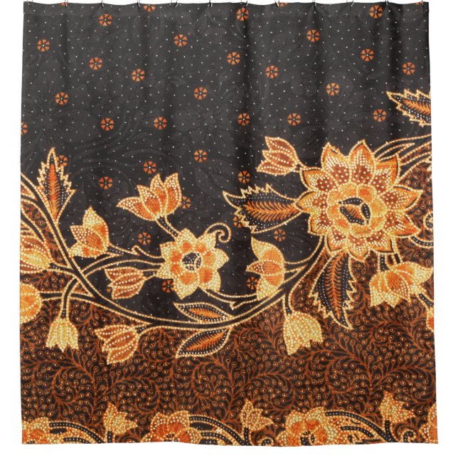 Rideaux De Douche Batik indonésien beauté (Devant)